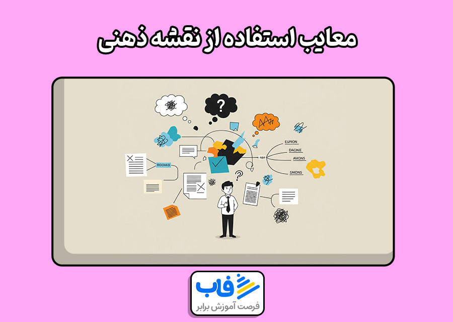 معایب استفاده از نقشه ذهنی