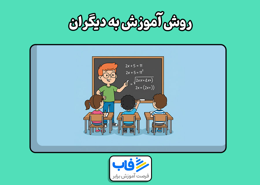 روش آموزش به دیگران