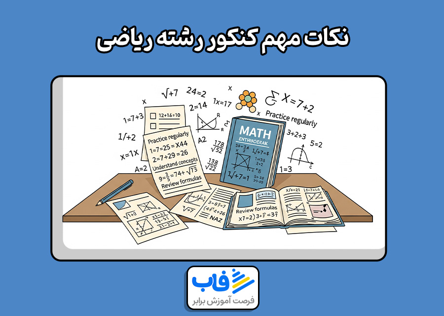 نکات مهم کنکور رشته ریاضی